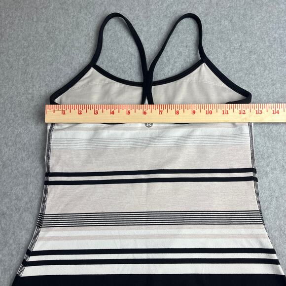 Lululemon Luon Yoga Tank Women 6 Power Y Racerback - Picture 5 of 8